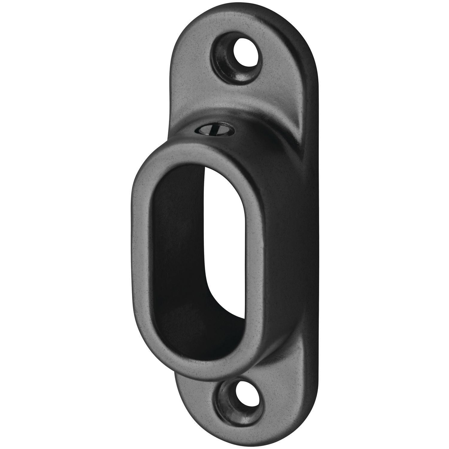 SOPORTE EXTREMO TUBO 30X14 NEGRO MATE