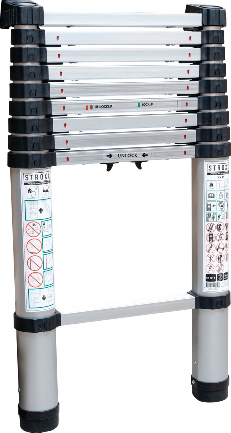 ESCALERA TELESCÓPICA STROXX DE 3 M