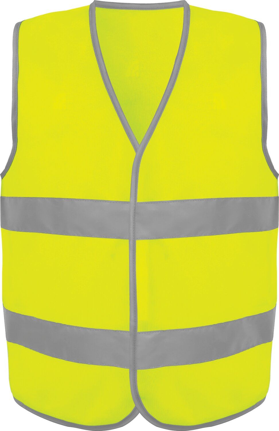 Chaleco 2 rayas HV Amarillo