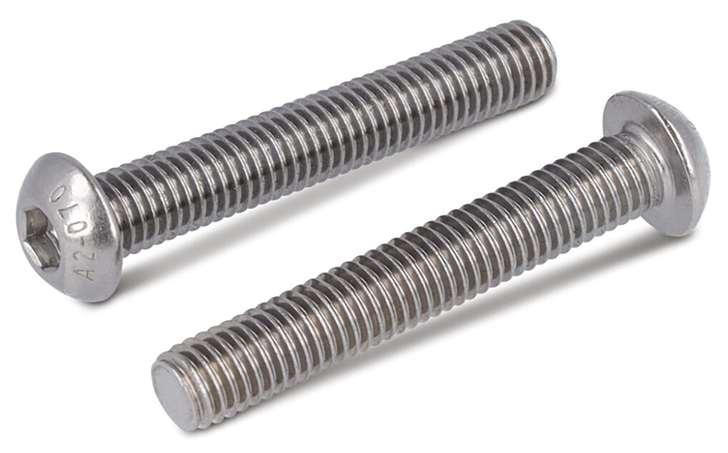Tornillos metálicos de cabeza hueca hexagonal