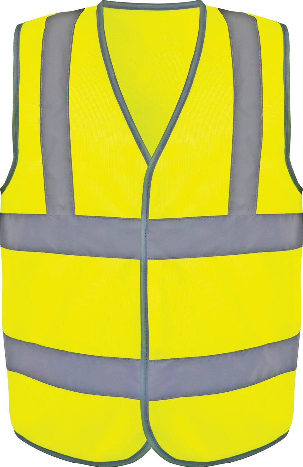 CHALECO HV AMARILLO 4 RAYAS T.UNIQ TECHS
