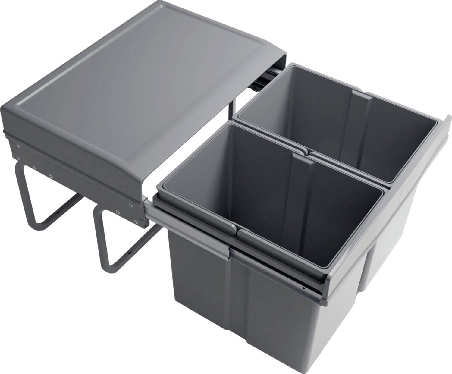 Cubo deslizante 296 para espacios reducidos 30L