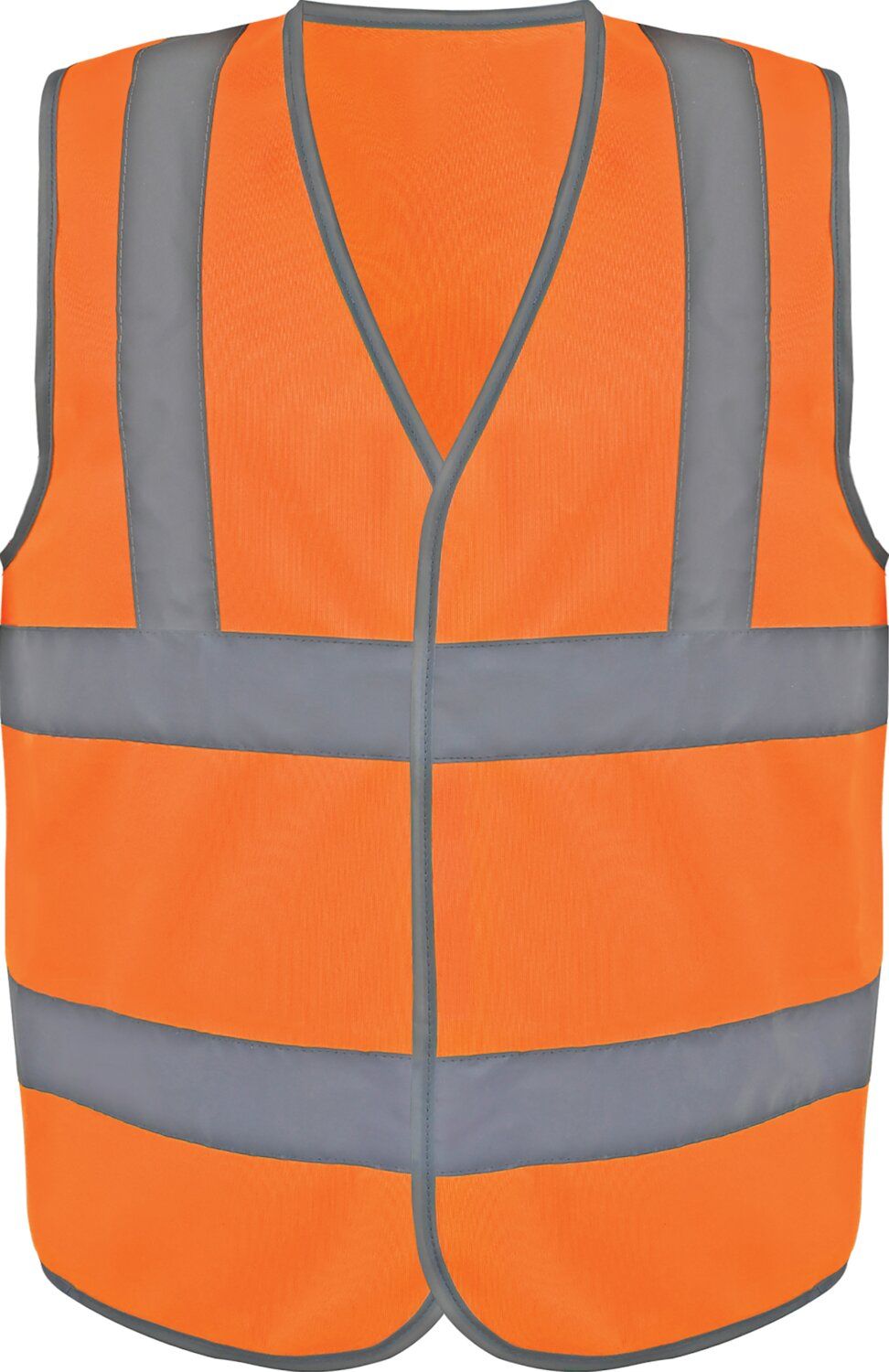 CHALECO HV NARANJA 4 RAYAS T.UNIQ TECHSA