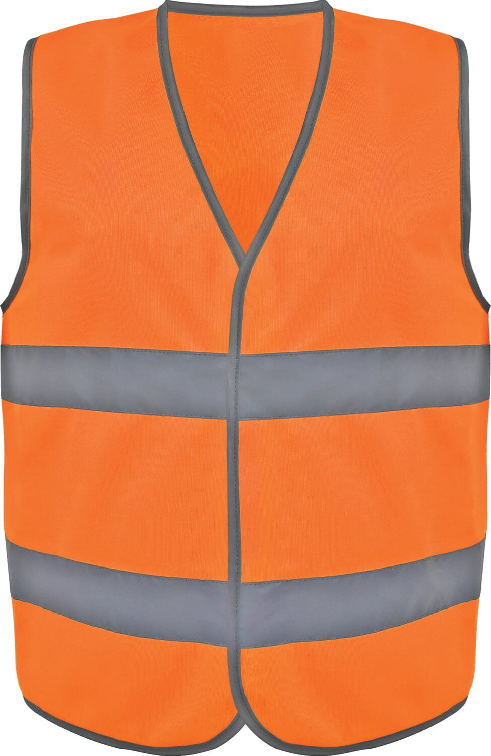 Chaleco 2 rayas HV Naranja