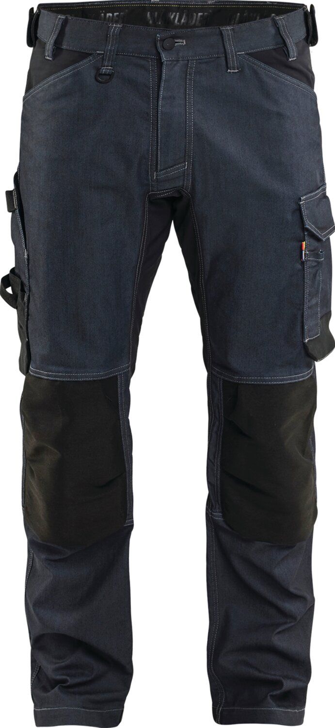 Pantalón elástico artesano 1751 Vaqueros azul marino