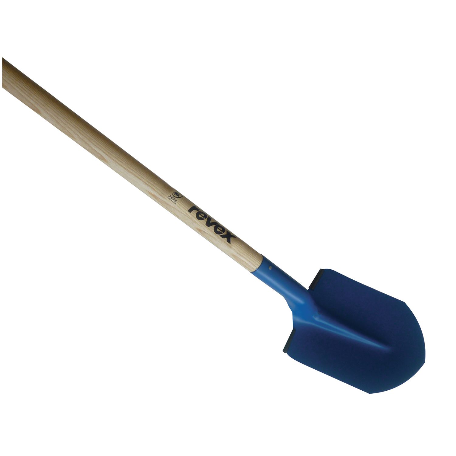 PALA CORTADORA CON MANGO DE MADERA