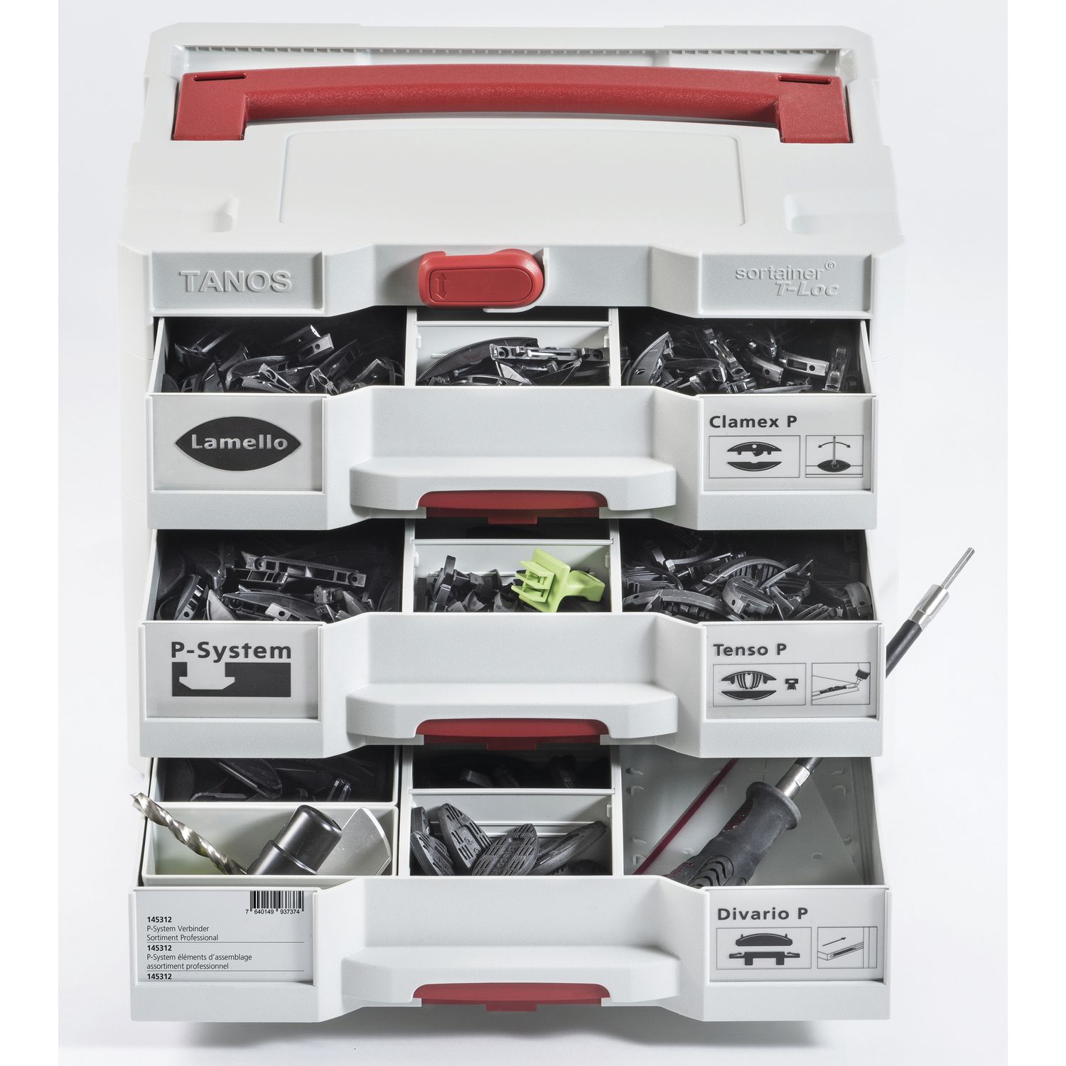 CONJUNTO DE ELEMENTOS P-SYSTEM GAMME PRO