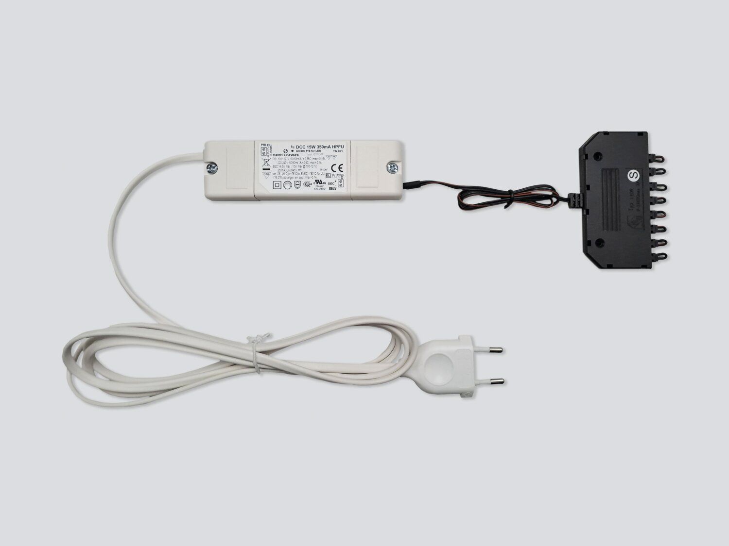 TRANSFORMADOR 350mA 220-240V 15W+CABLE
