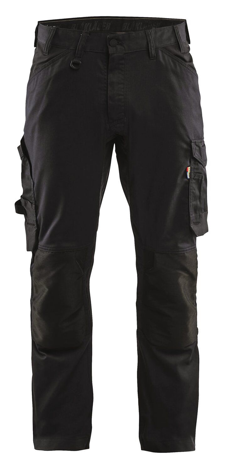 Pantalón elástico artesano 1751 Negro
