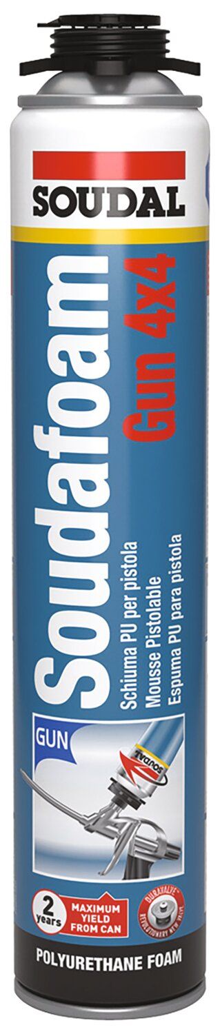 PU SOUDAFOAM PISTOLA 4X4 750ML