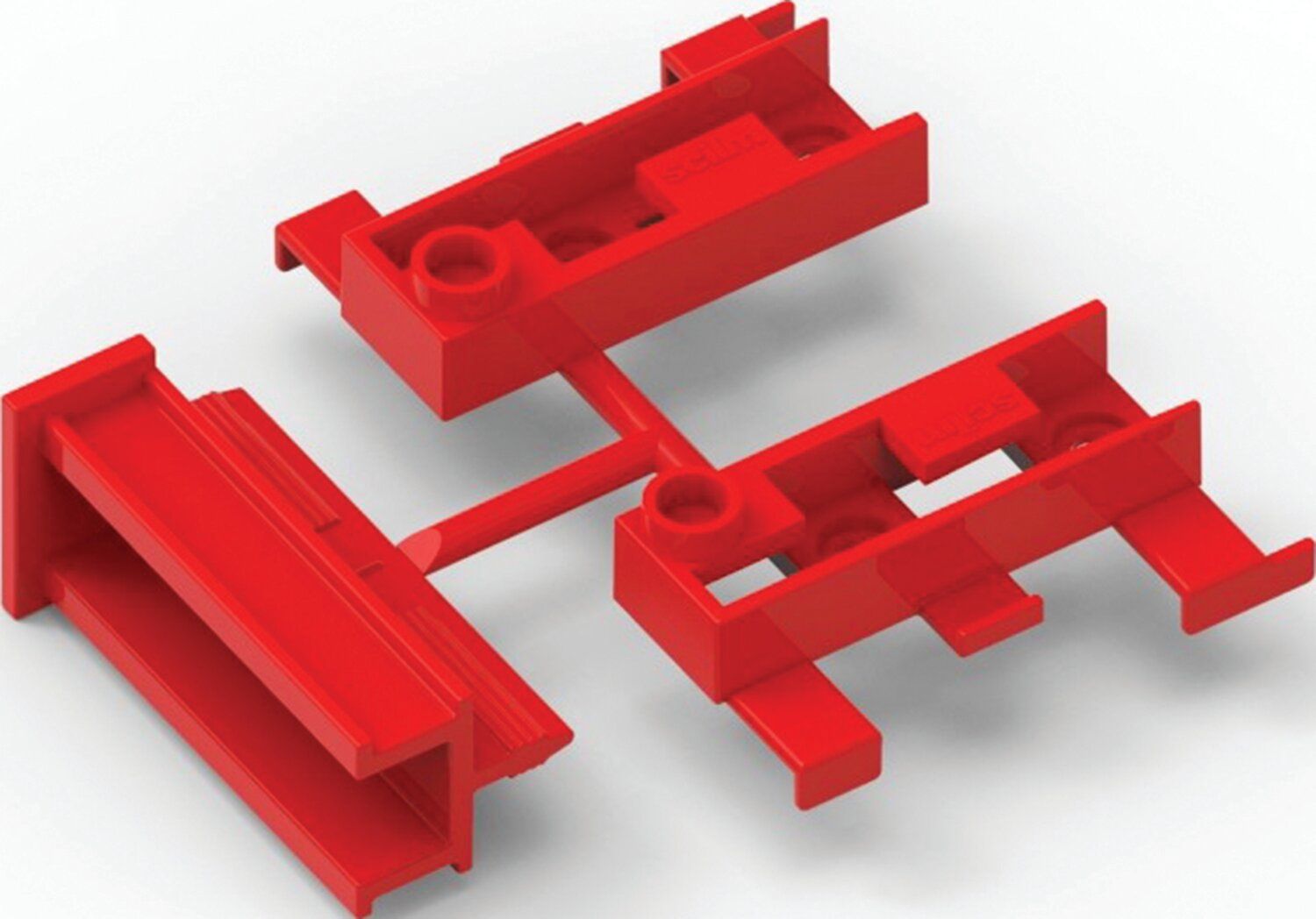 P-PROFILE SNAP ON FRONT MOUNTING SET 2
