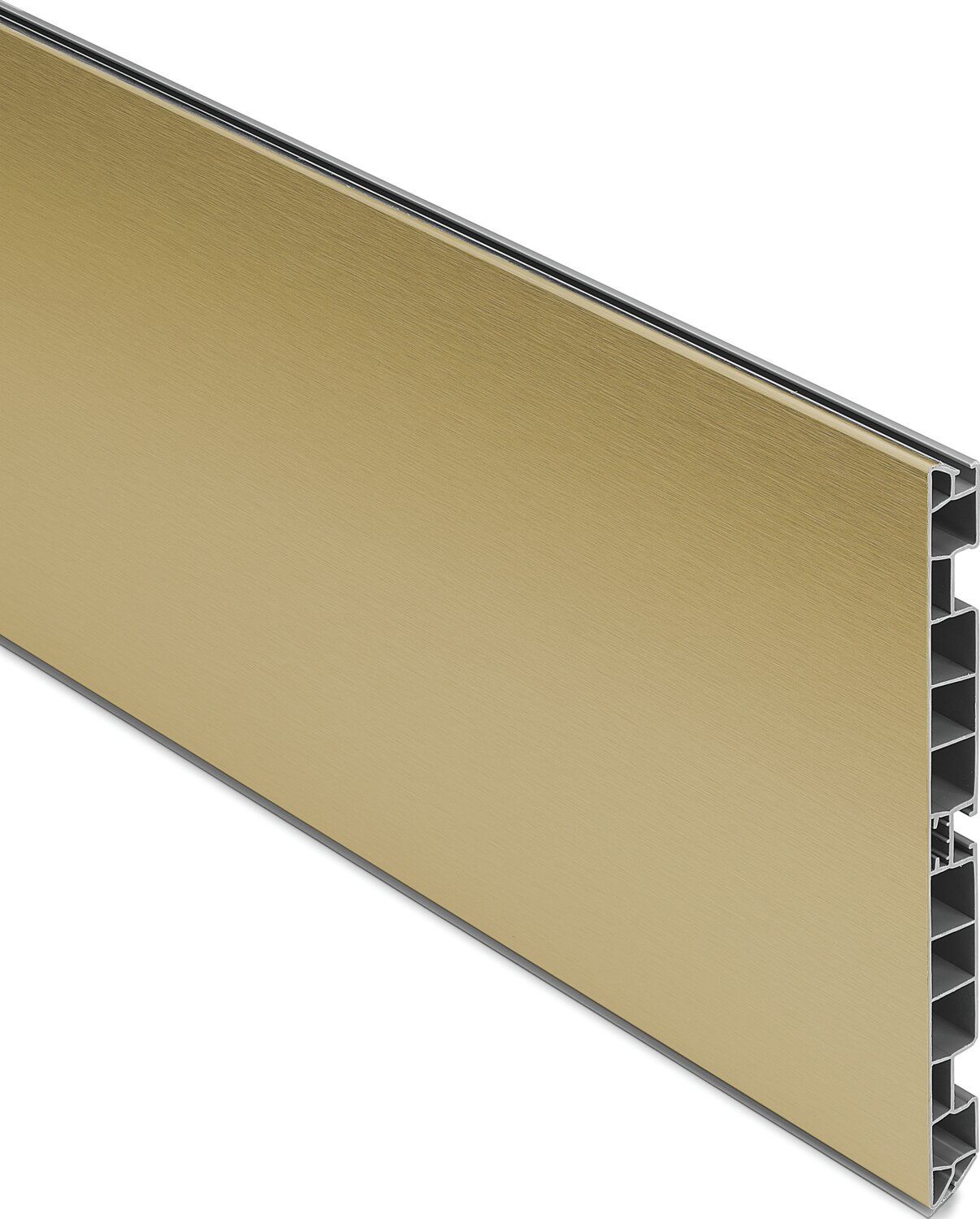 Rodapié de PVC Bronceado cepillado