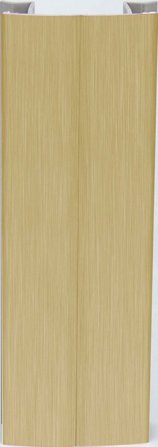 Ángulo de PVC ajustable 90-270 Bronceado cepillado