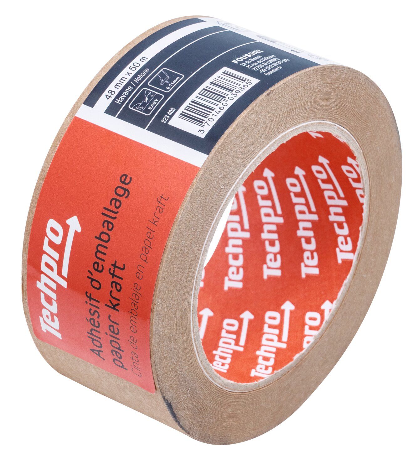 PAPEL ADHESIVO TECHPRO X1 50MX48MM