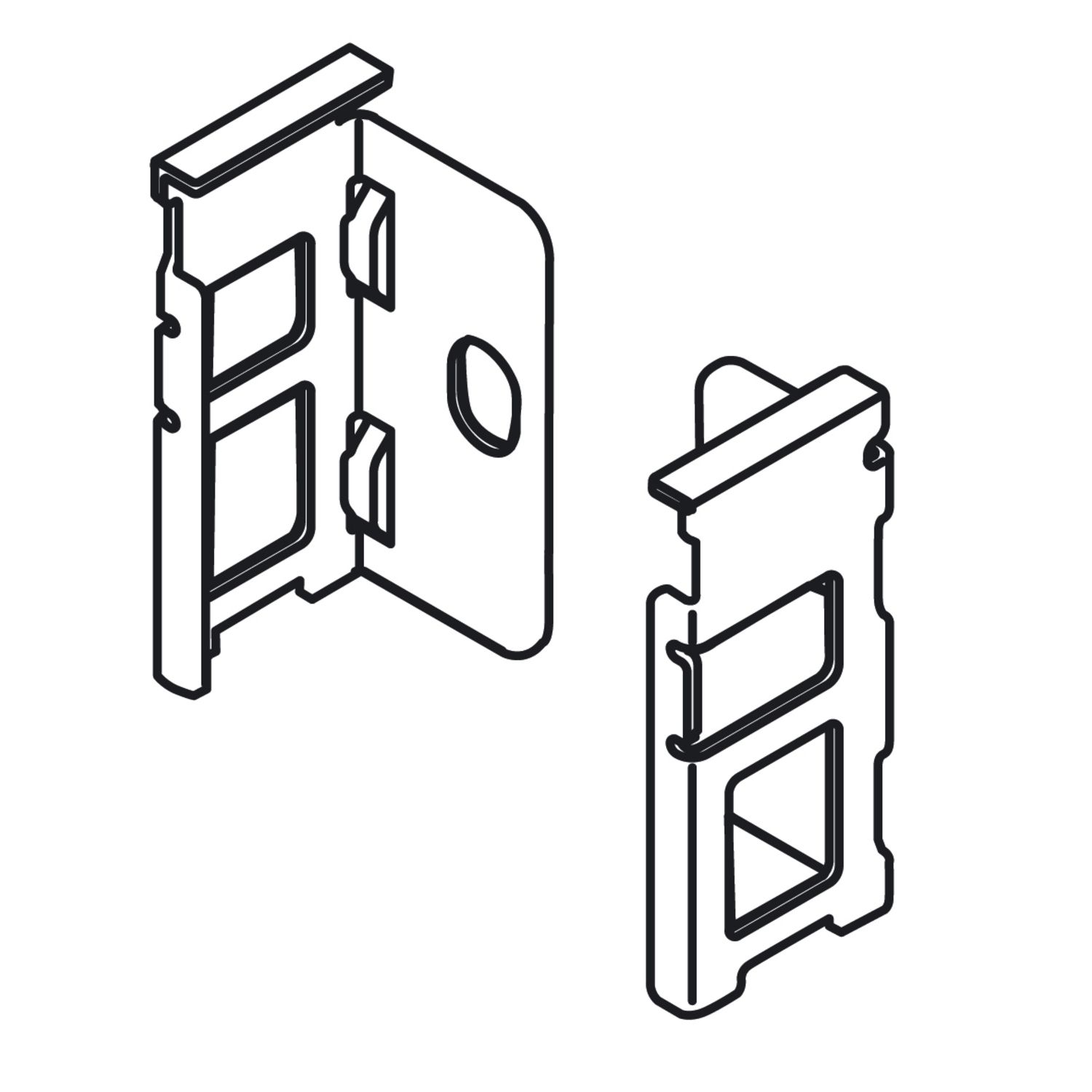 Adaptador trasero Légrabox blanco