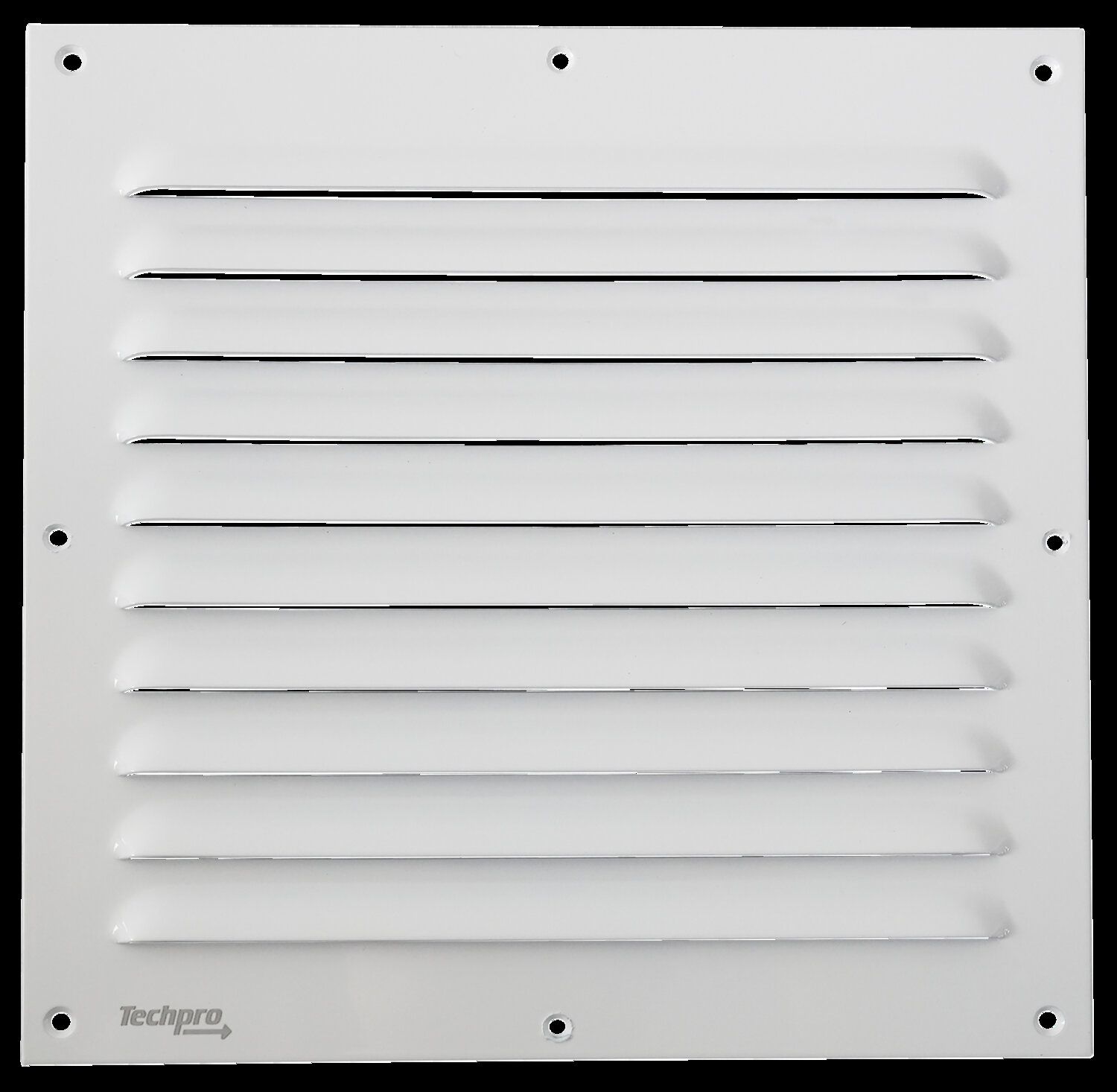 Rejilla de aluminio montada en superficie Sin mosquitera