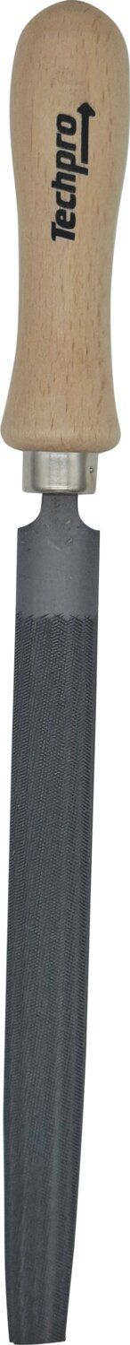 TECHPRO 200 MM LIMA SEMIRREDONDA SEMIBLA