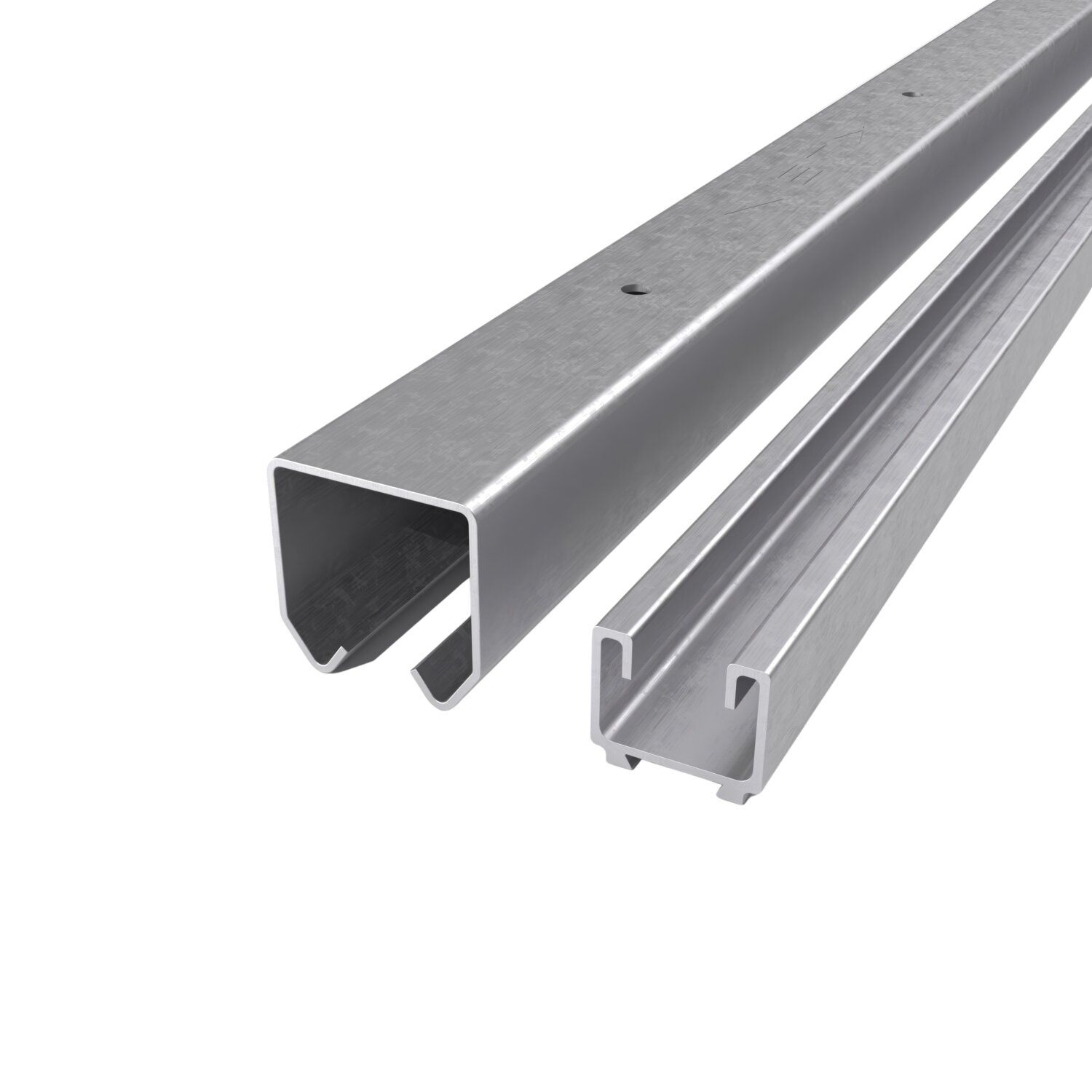 Perfil superior e inferior para sistema de puerta corredera exterior de madera K Modelo K 150