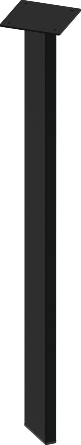 PATA DE MESA CUADRADA 80X20 HT720 NEGRO