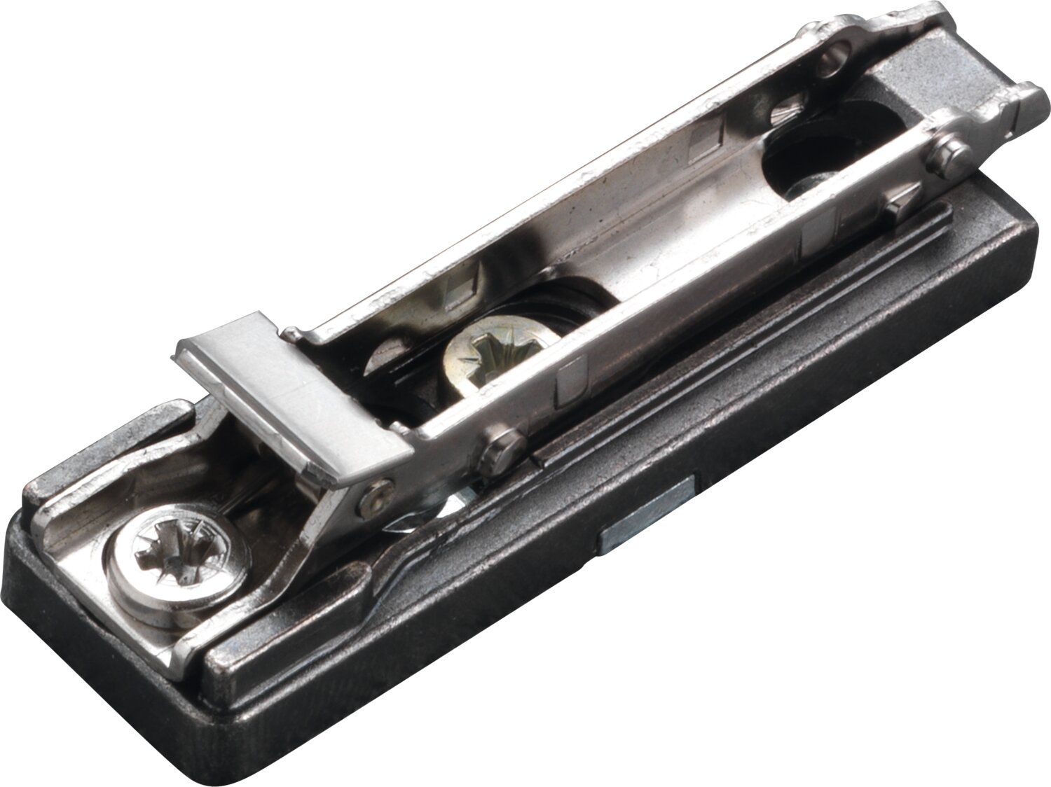 BASE RECTA ATORNILLABLE DE ZAMAK DE 2 MM