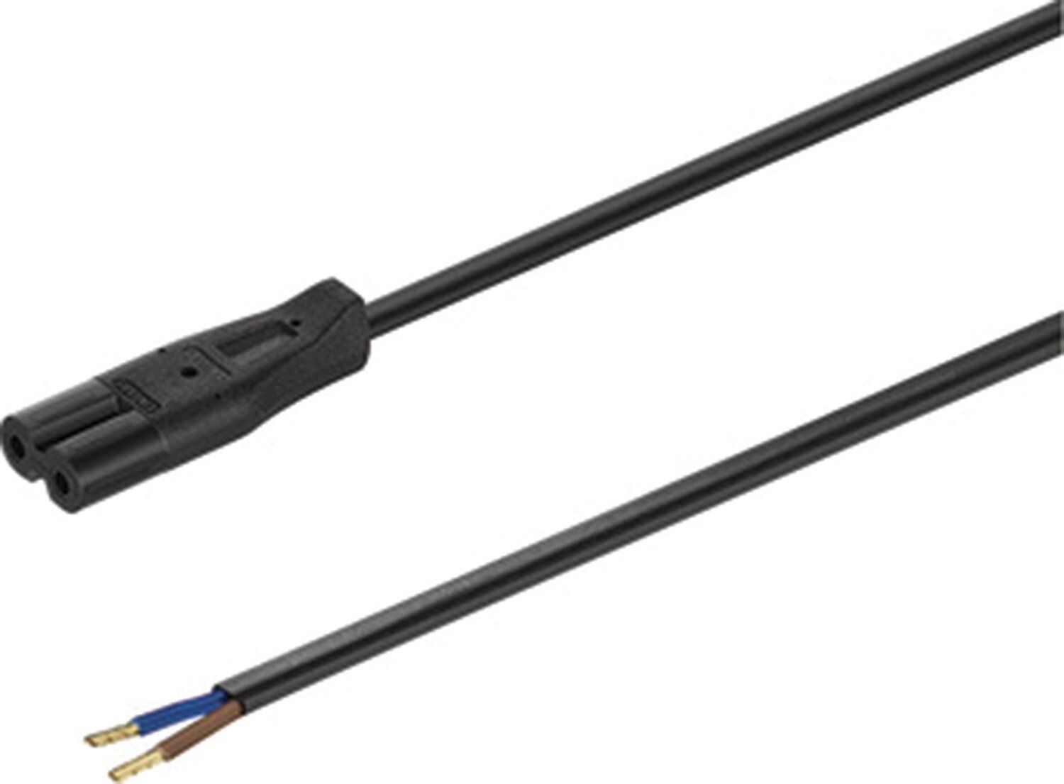 CABLE PRIMARIO CON BORNES-EU-NEGRO-2M