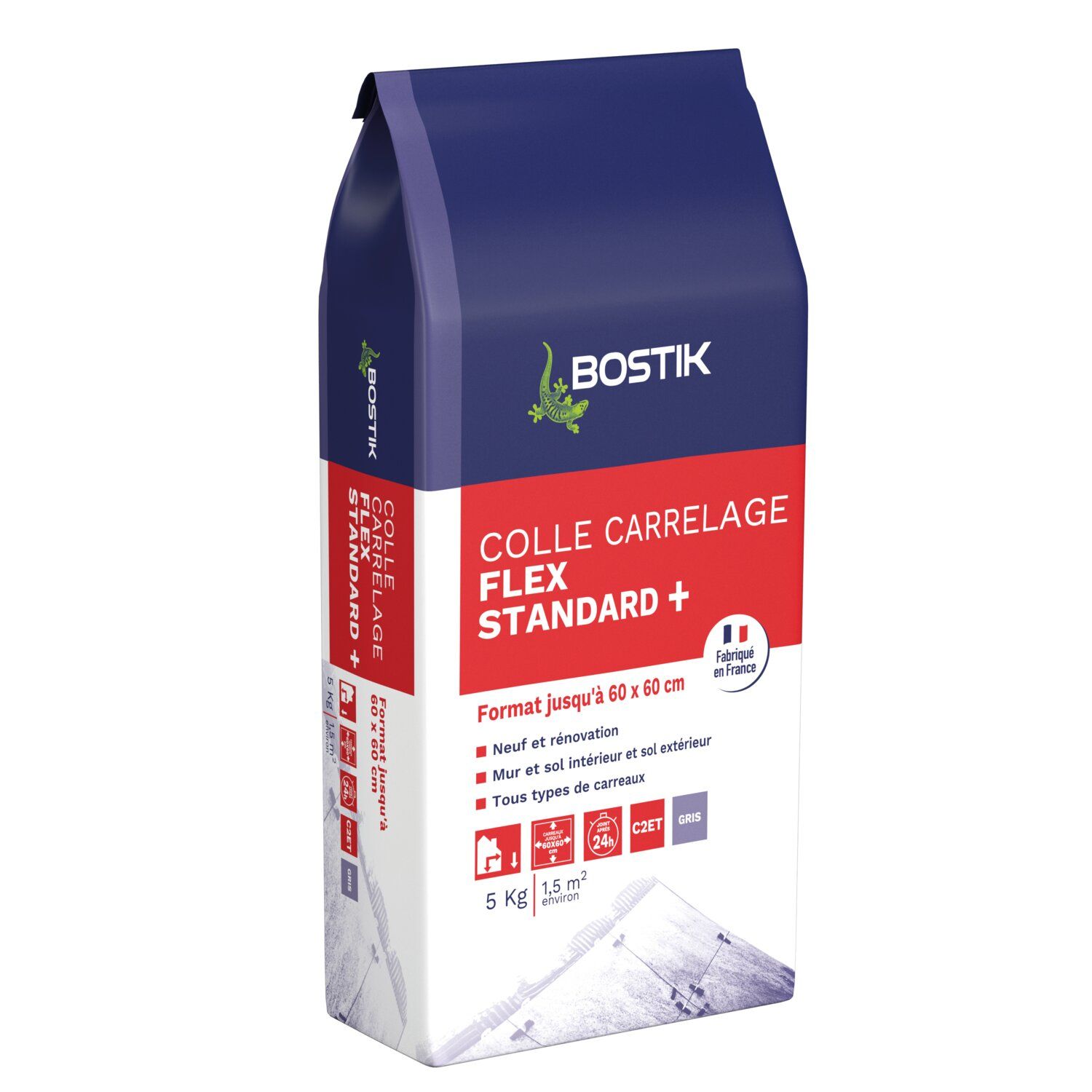 FLEX STD+ POLVO ADHESIVO PARA BALDOSAS B