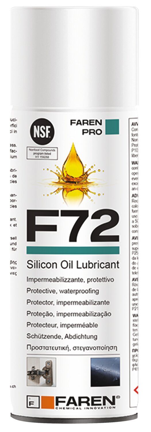 SPRAY LUBRICANTE DE SILICONA 2EN1 NSF
