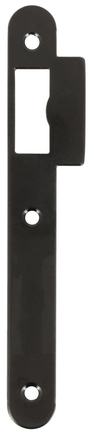 Placa de cierre para cerraduras estándar y NC Laca negra