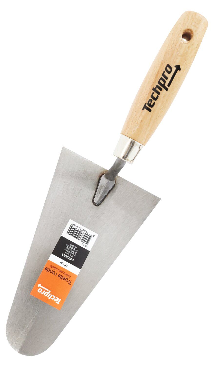 Llana con mango de madera Redondo