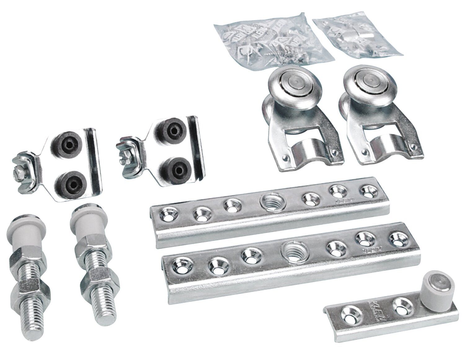 1 juego de accesorios para sistema de puerta corredera de madera K Modelo K