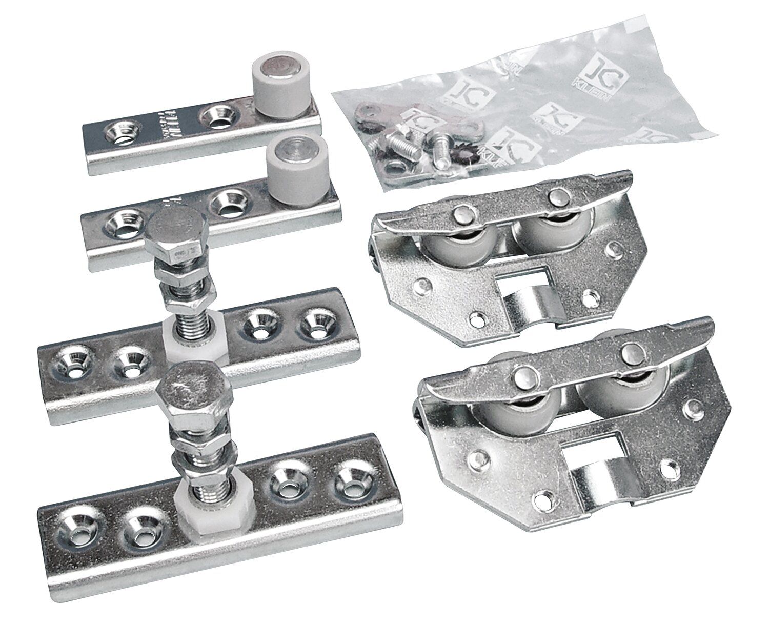 1 juego de accesorios para sistema de puerta corredera de madera K Modelo PL