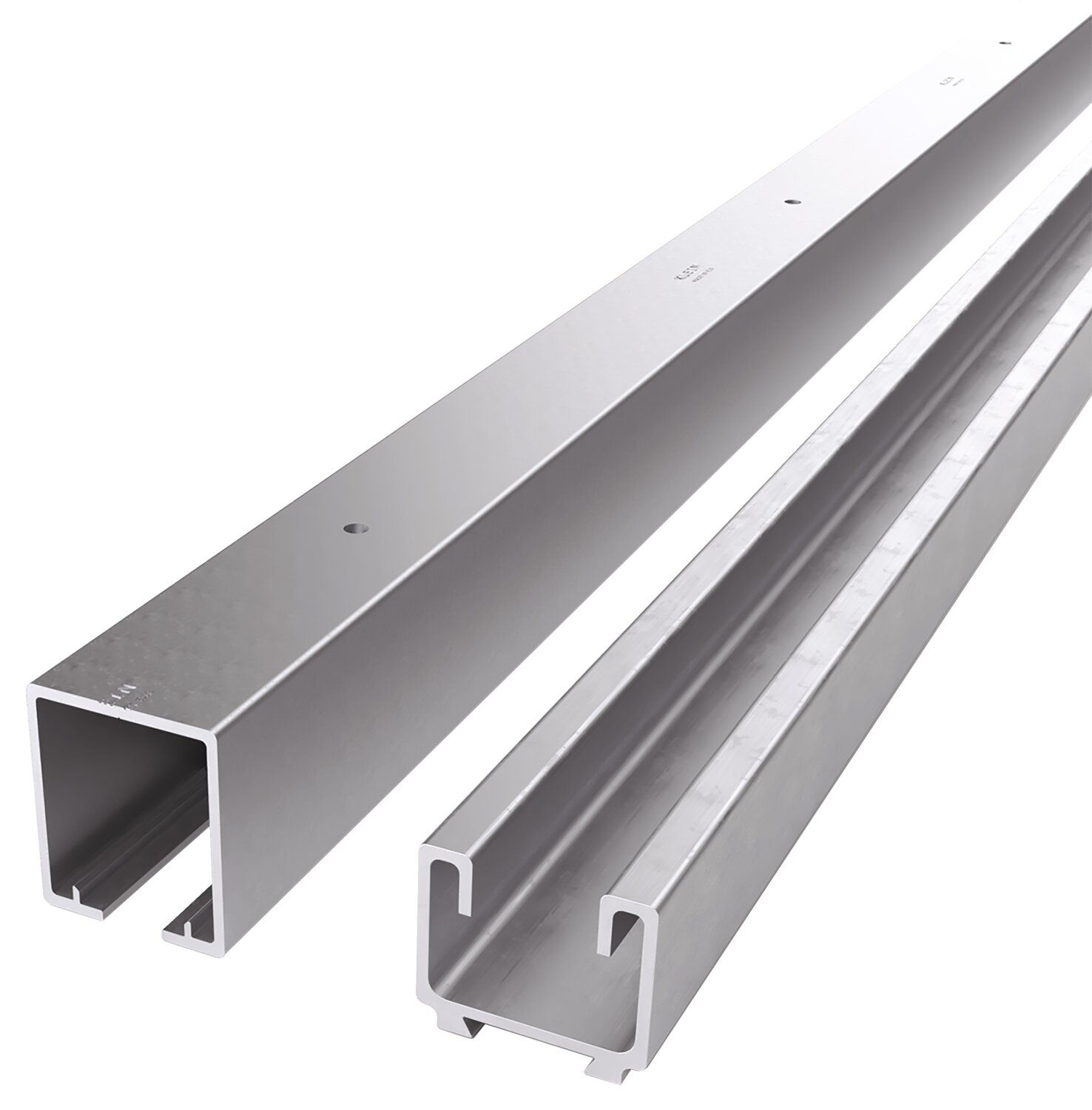 Perfil superior e inferior para el sistema de puertas correderas de madera SENSUS Modelo SENSUS exte