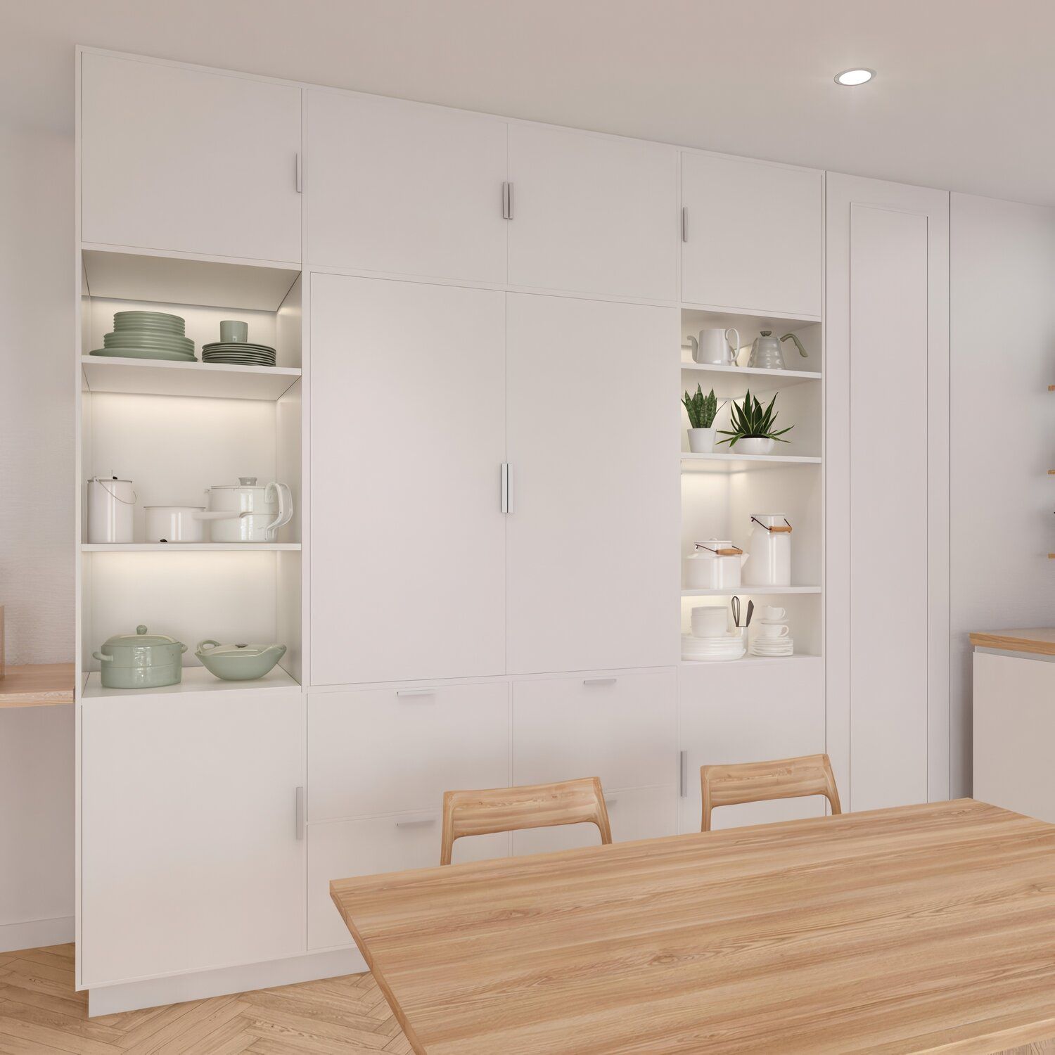 ALT-ST15 RIEL DE PUERTA EMPOTRADO