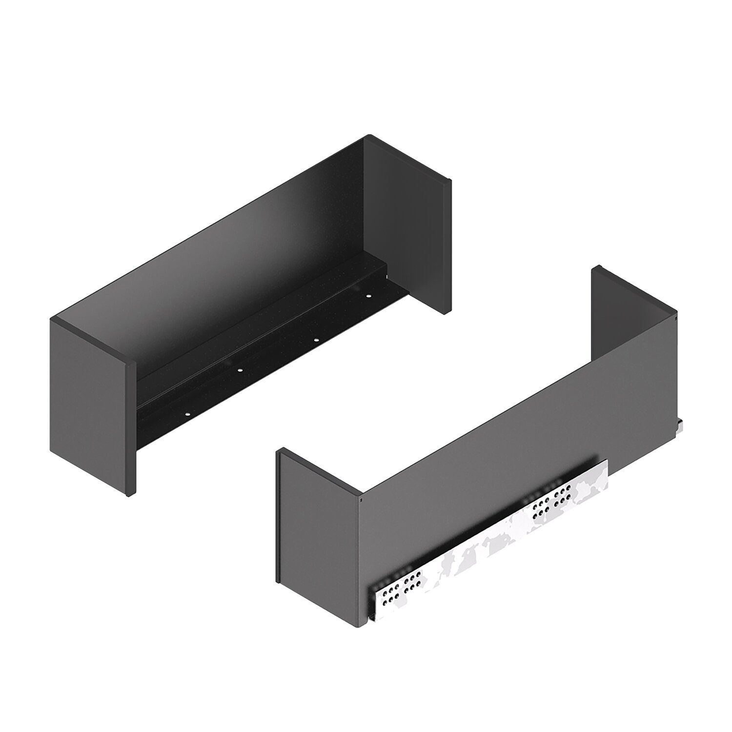 Juego de bandejas extraíbles CHIC Altura 175 mm