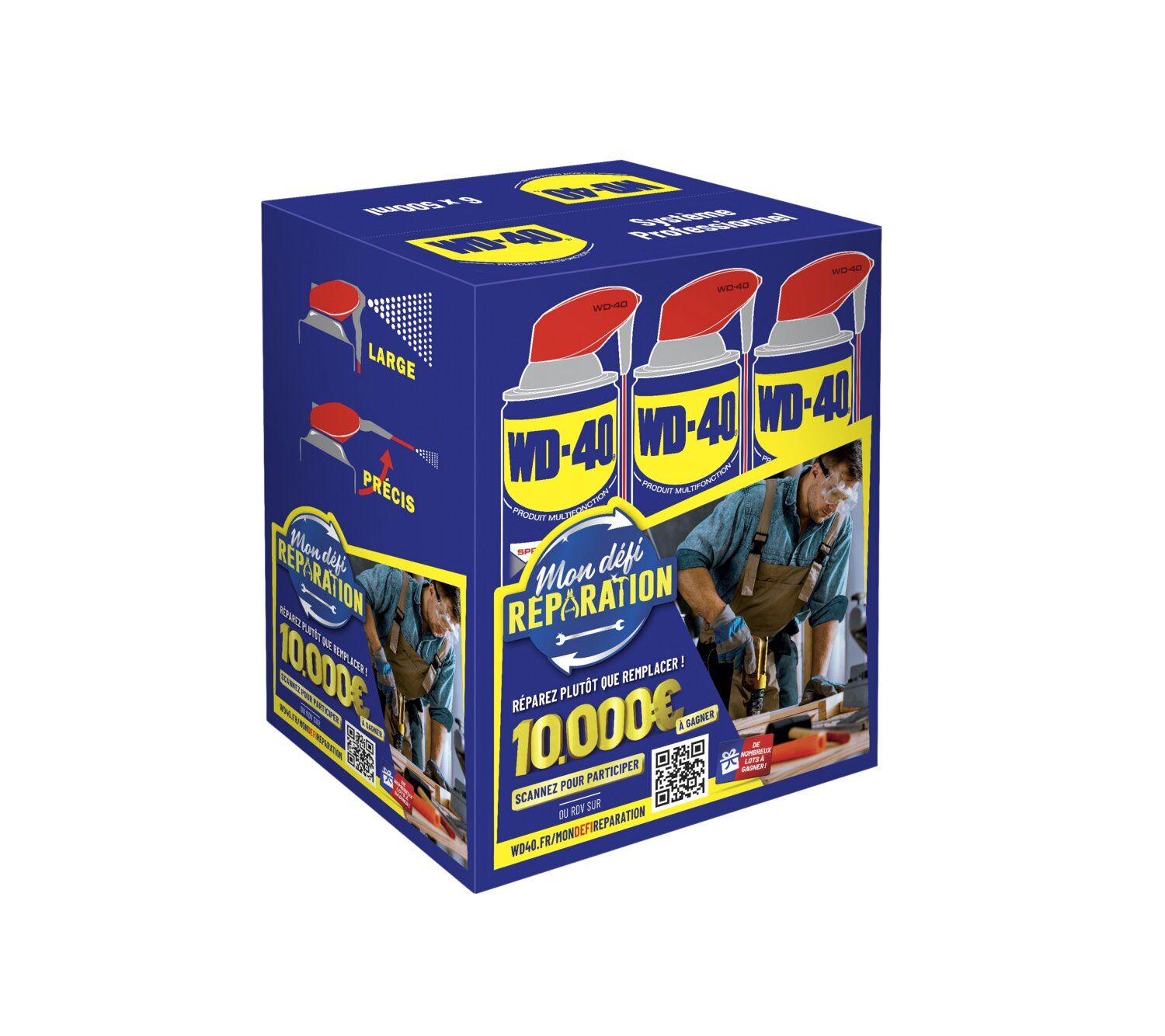 LOTE 6 WD40 MULTIFUNCION DEFI REPARACION