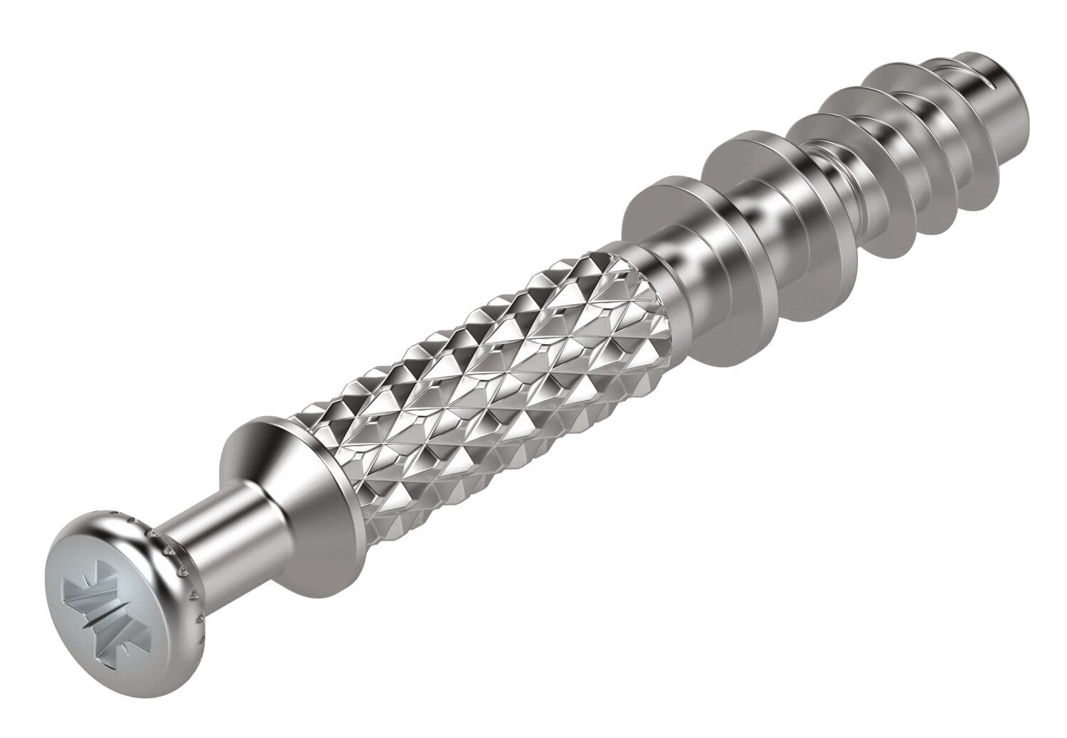 926007 TACO DE ACERO D.7 ROSCA MADERA LG