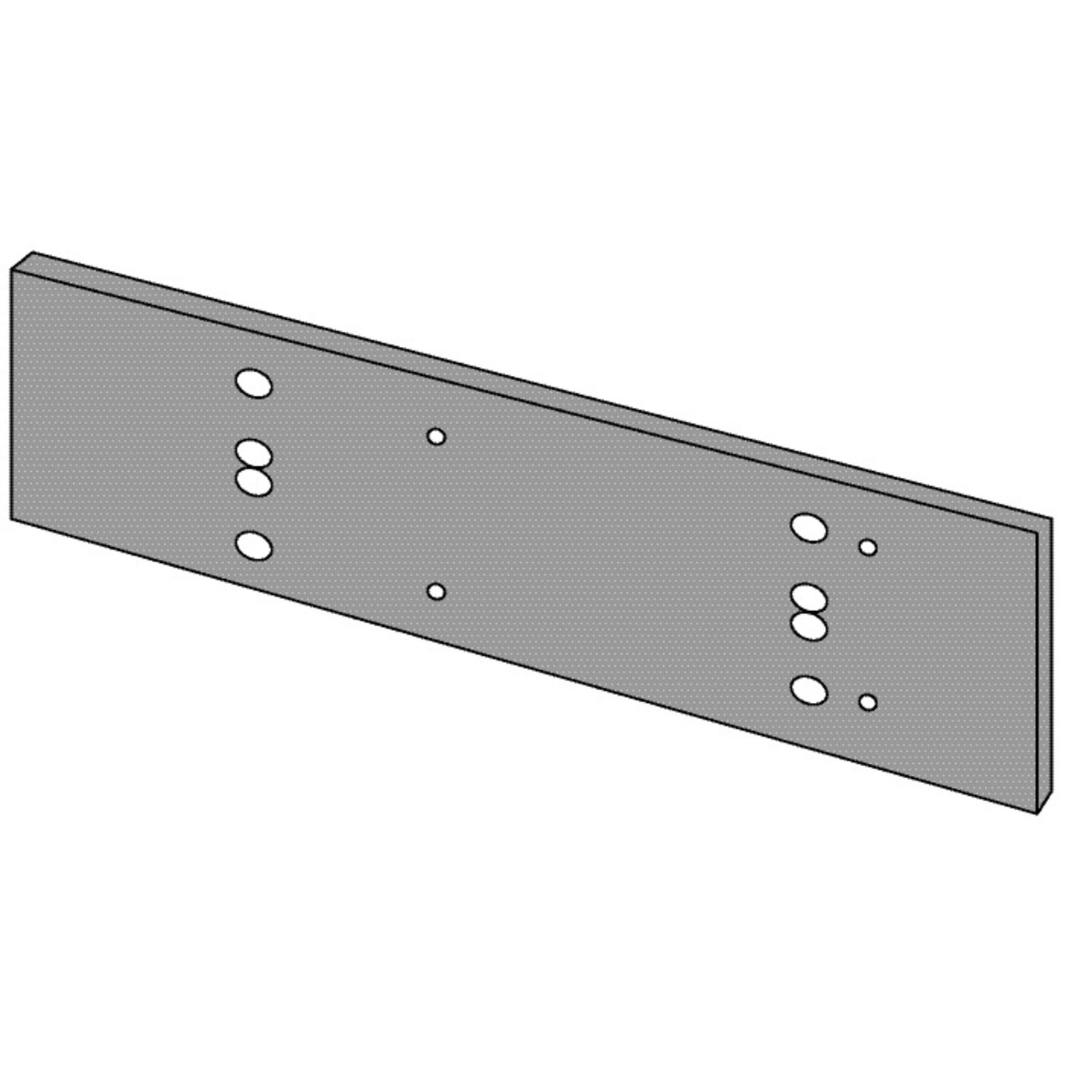 PLACA DE MONTAJE P/TS73V PLATA