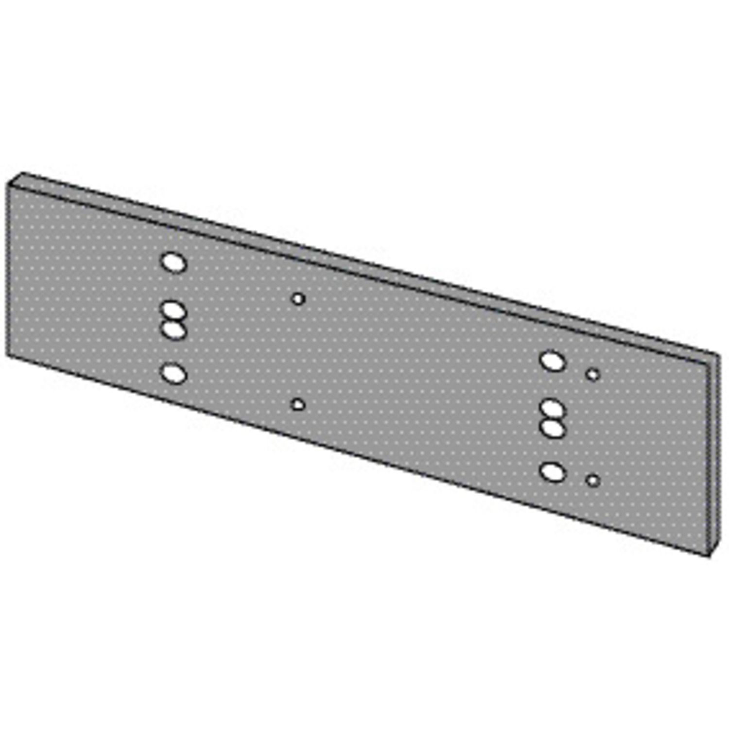 PLACA DE MONTAJE P/TS83 PLATA