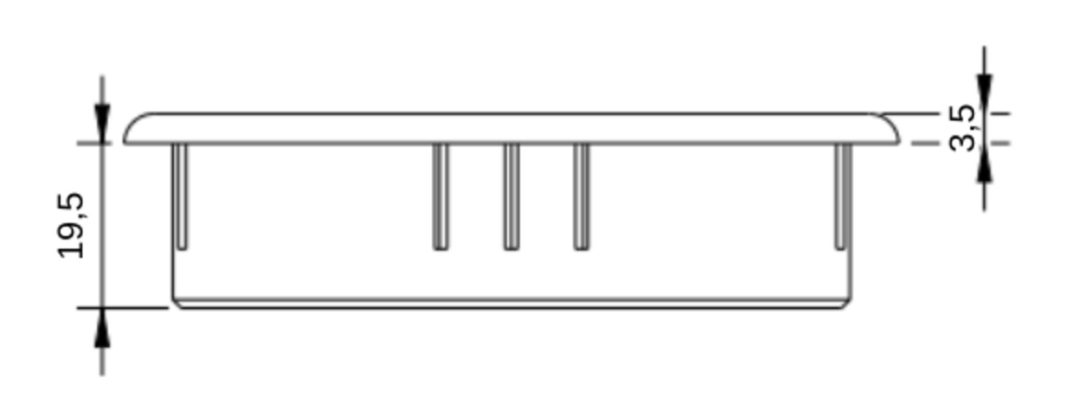 Prensaestopas FLEXIGROM Redondo, diámetro 80 mm