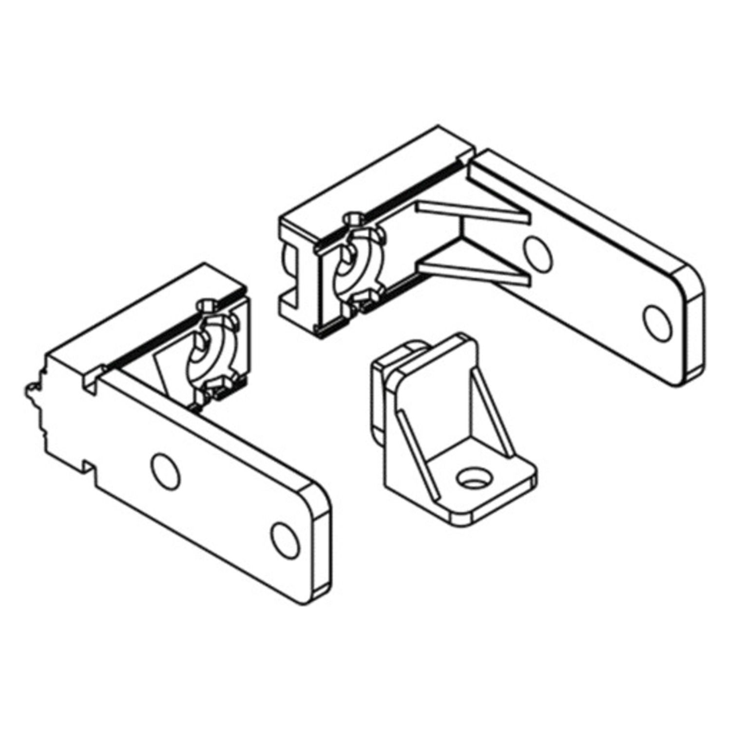 JUEGO P/BARRA TRANSVERSAL DE REFUERZO
