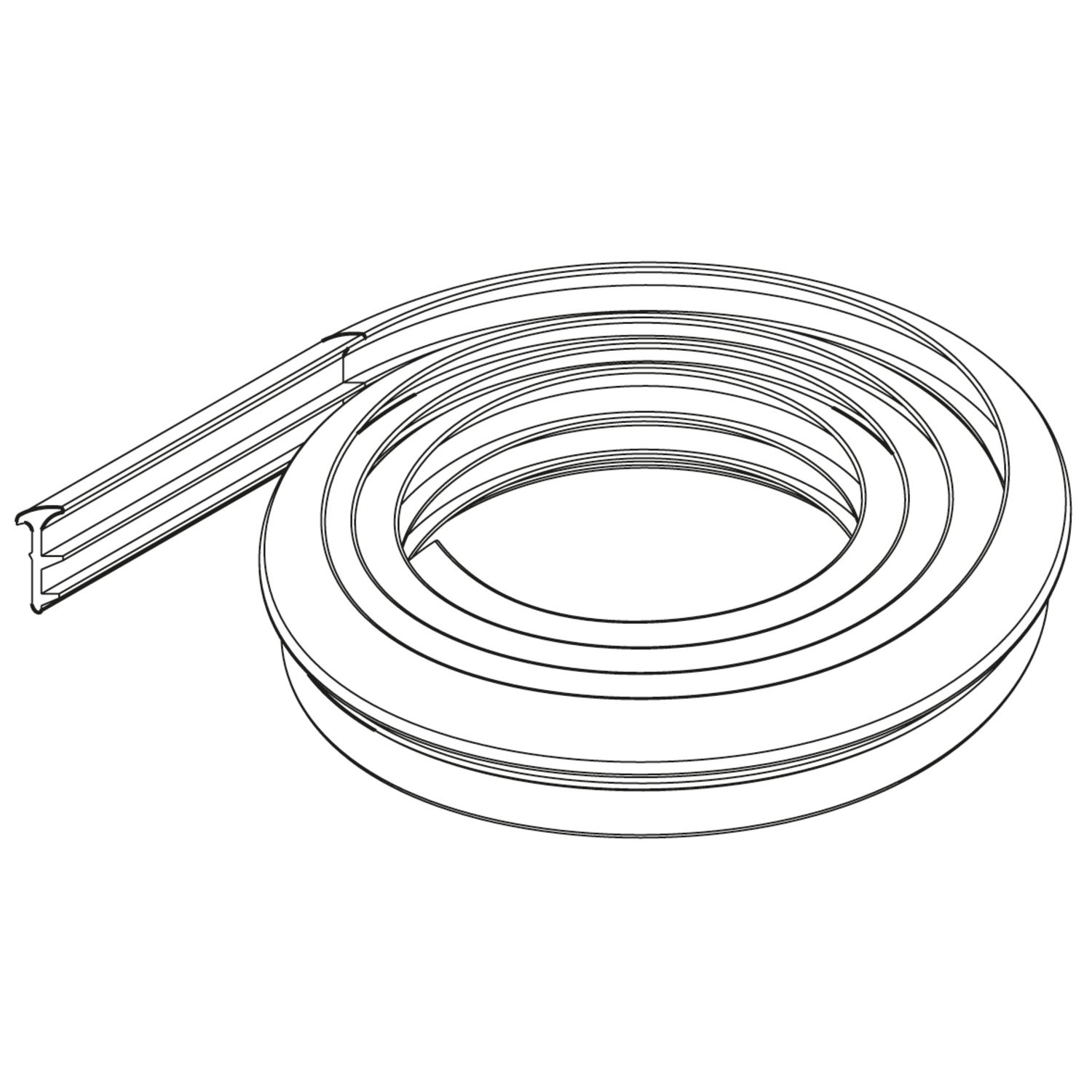 JUNTA P/PERFIL GOMA RECEPCIÓN