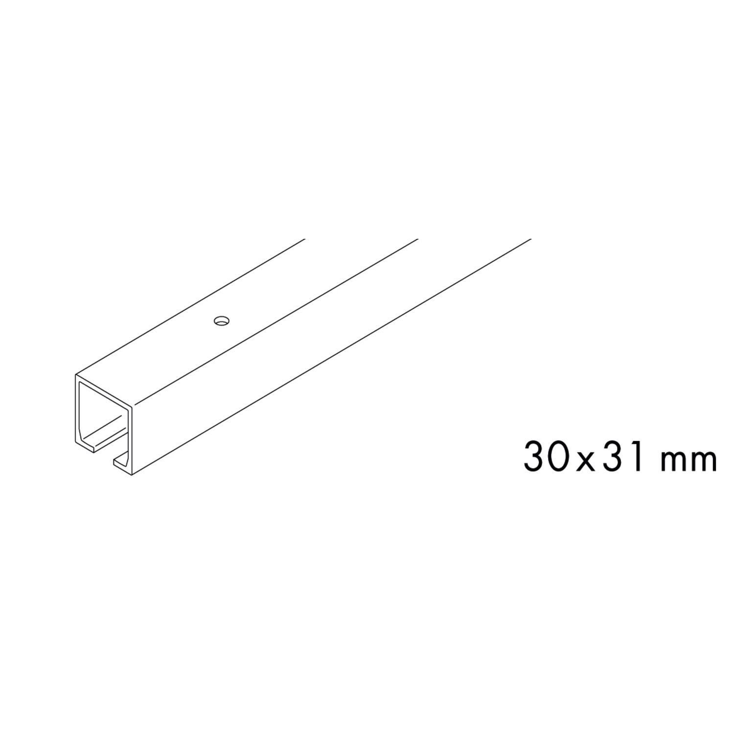 PORTA 60 HTM/HMD ALU 250M CARRIL DE RODA