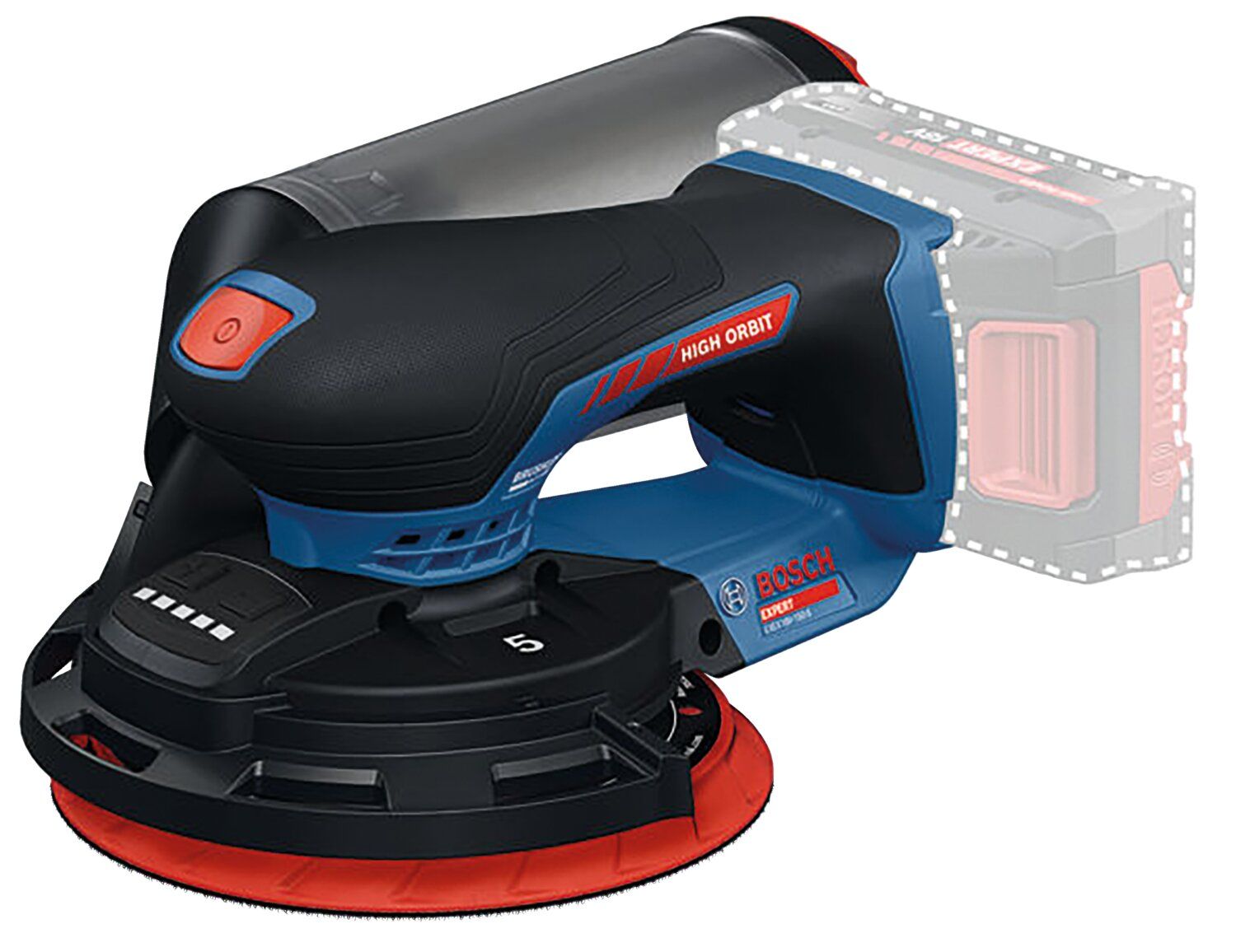 LIJADORA EXCÉNTRICA EXEX 18V-150-5 SOLO