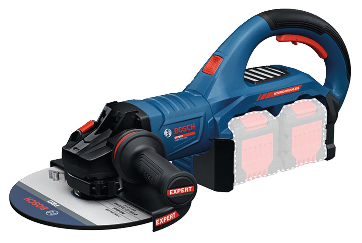 AMOLADORA 230MM EXWS18V2-230P SOLO