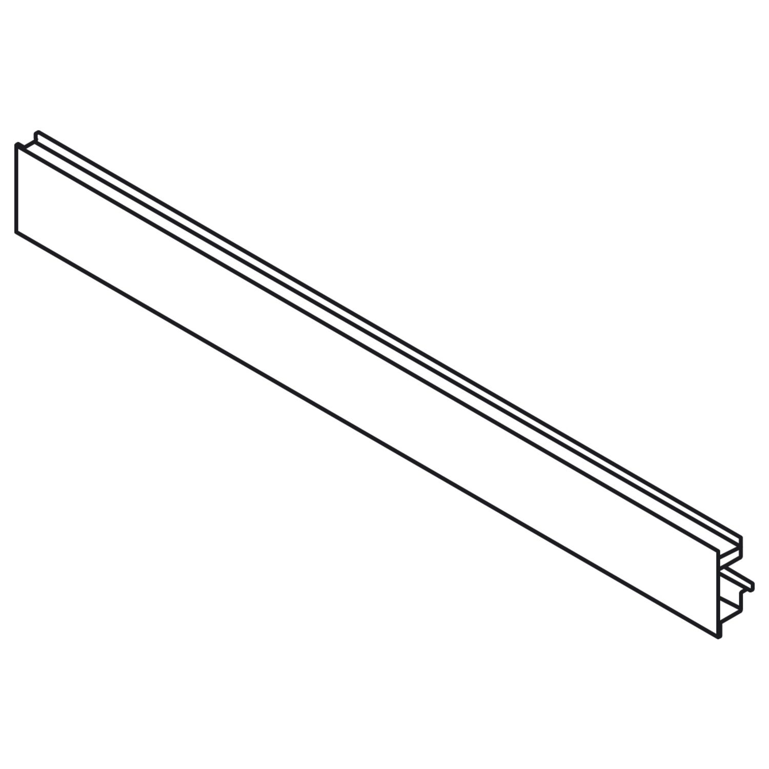 Fascia delantera con ranura