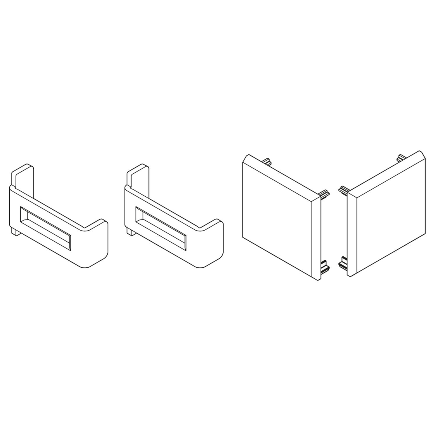 Tapa final para diadema Hawa Porta