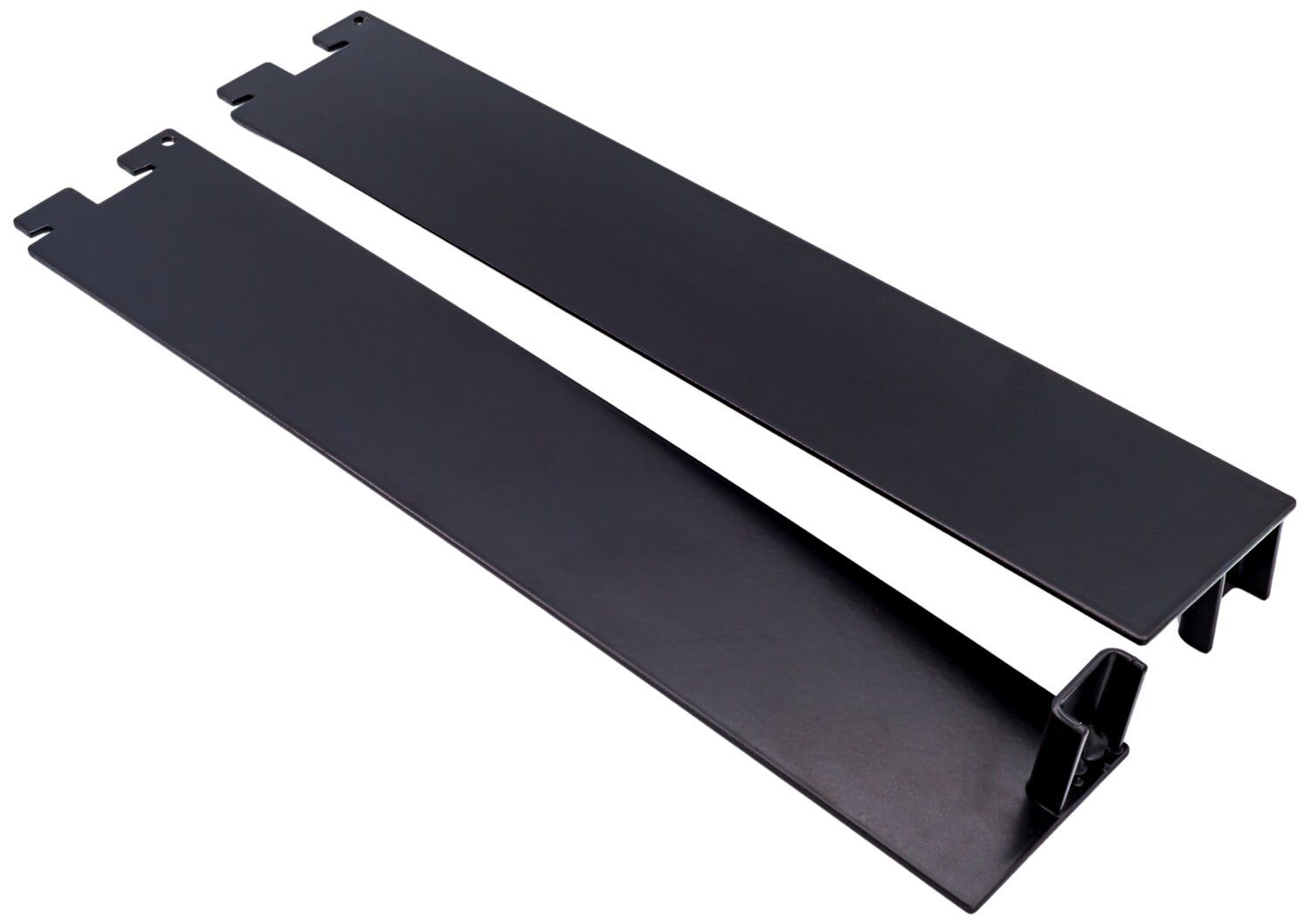 Par de soportes para rieles colgantes