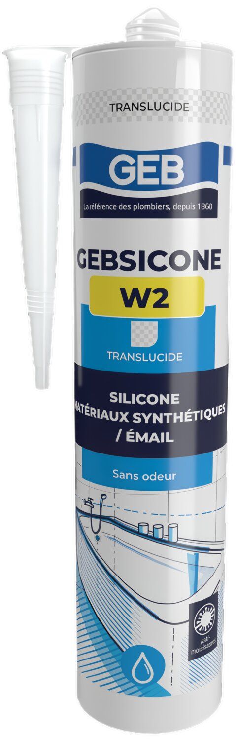 Gebsicone W2 sellador sanitario neutro Cartucho