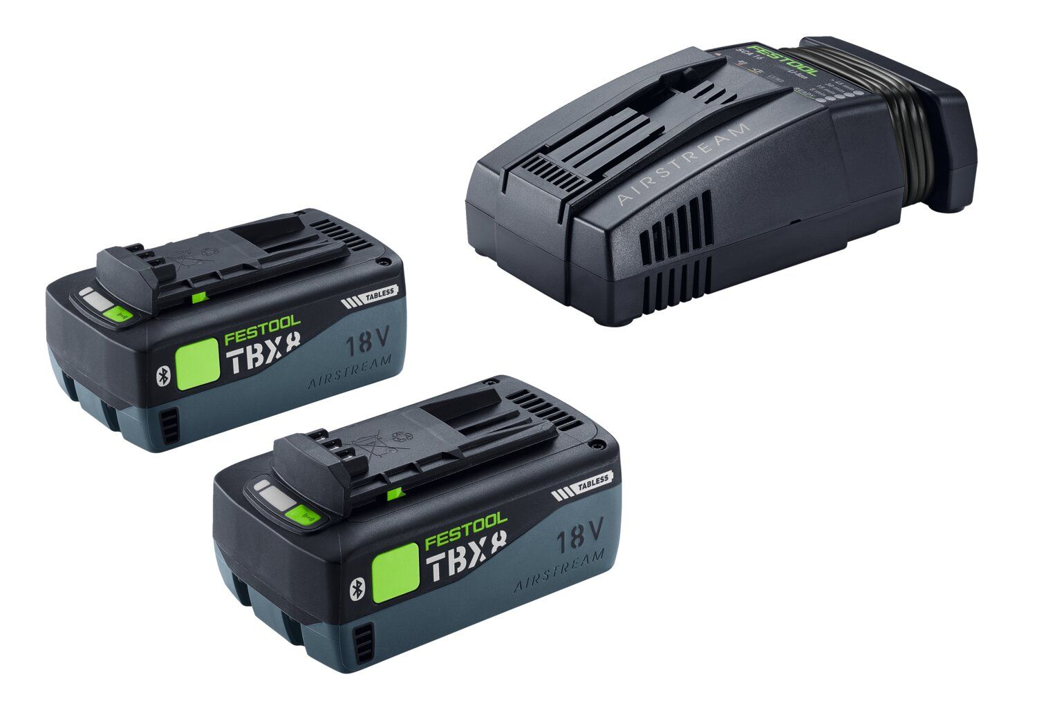 Pack 2 baterías + cargador doble 18 V