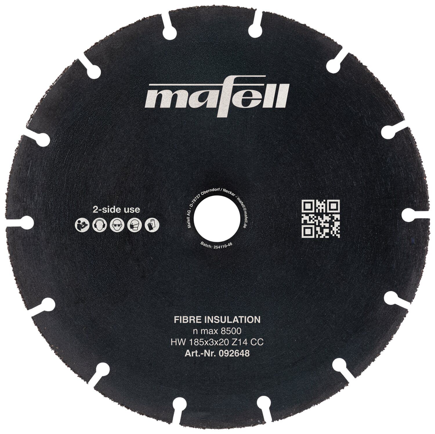 Hoja de sierra circular para materiales aislantes